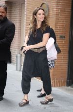 AMY BRENNEMAN Leaves The View Show in New York 06/13/2022
