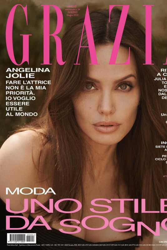 ANGELINA JOLIE in Grazia Magazine, May 2022