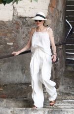 ANGELINA JOLIE on the Set of Without Blood in Rome 06/22/2022