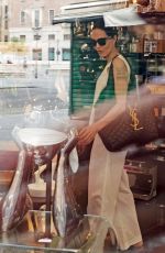ANGELINA JOLIE Shopping at Zara Store in Rome 06/26/2022