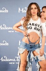 ANITTA at Unveiling of Her Vax Figure at Madame Tussauds in New York 06/02/2022