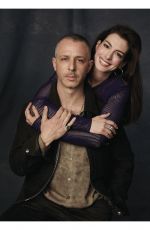 ANNE HATHAWAY and Jeremy Strong in Variety Magazine Actors on Actors, June 2022