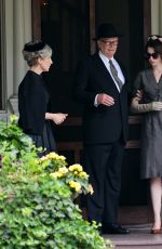 ANNE HATHAWAY on the Set of Mother