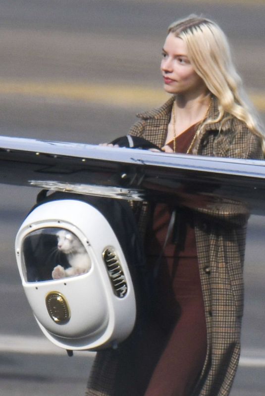 ANYA TAYLOR-JOY Arrives in Sydney 06/24/2022