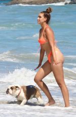 APRIL LOVE GEARY in Bikini at a Beach in Malibu 06/23/2022