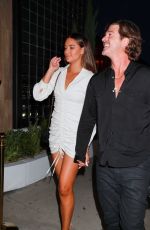 APRIL LOVE GEARY on a Date Night at Catch Steak Restaurant in West Hollywood 06/17/2022