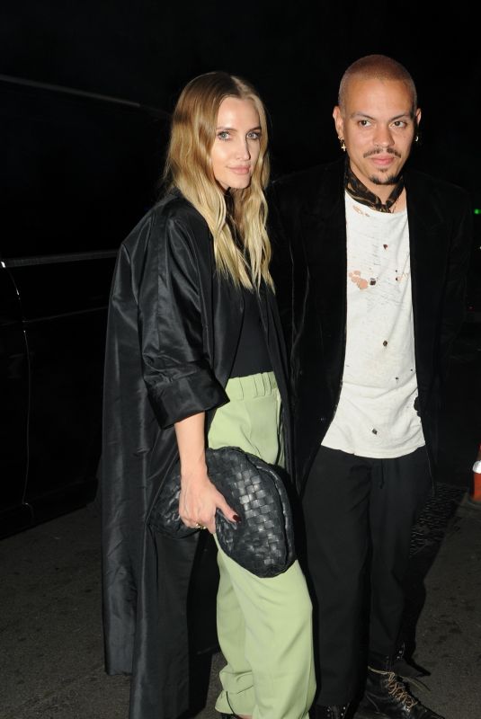 ASHLEE SIMPSON and Evan Ross Leaves Annabel