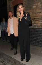 ASHLEE SIMPSON and Evan Ross Leaves Chiltern Firehouse in London 06/29/2022