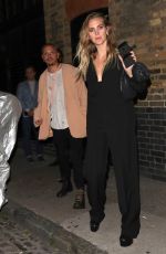ASHLEE SIMPSON and Evan Ross Leaves Chiltern Firehouse in London 06/29/2022