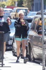 ASHLEY BENSON Out with a Friend in Los Feliz 06/24/2022