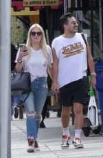 ASHLEY BENSON Walks Hand in Hand with a Mystery Man in Los Feliz 06/04/2022