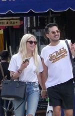 ASHLEY BENSON Walks Hand in Hand with a Mystery Man in Los Feliz 06/04/2022