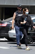 ASHLEY GREENE and Paul Khoury Leaves a Gym in Los Angeles 06/08/2022