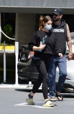 ASHLEY GREENE and Paul Khoury Leaves a Gym in Los Angeles 06/08/2022