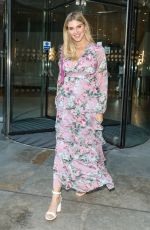 ASHLEY JAMES Arrives at Her GB News Radio Show in London 06/23/2022
