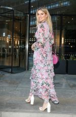 ASHLEY JAMES Arrives at Her GB News Radio Show in London 06/23/2022