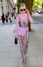 ASHLEY ROBERTS Arrives at Playhouse Theatre in London 06/01/2022
