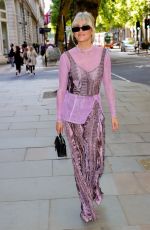ASHLEY ROBERTS Arrives at Playhouse Theatre in London 06/01/2022