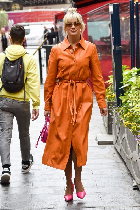 ASHLEY ROBERTS at Global Radio Studios in London 06/06/2022