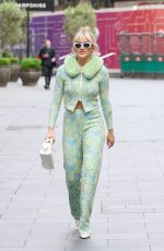 ASHLEY ROBERTS Leaves Global Radio in London 06/08/2022