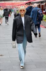 ASHLEY ROBERTS Leaves Global Radio Studios in London 06/01/2022