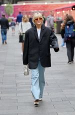 ASHLEY ROBERTS Leaves Global Radio Studios in London 06/01/2022