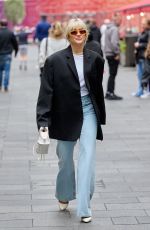 ASHLEY ROBERTS Leaves Global Radio Studios in London 06/01/2022