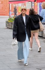 ASHLEY ROBERTS Leaves Global Radio Studios in London 06/01/2022
