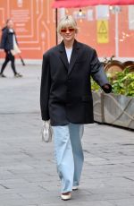 ASHLEY ROBERTS Leaves Global Radio Studios in London 06/01/2022