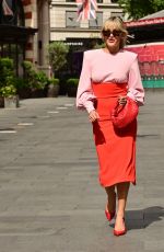 ASHLEY ROBERTS Leaves Global Radio Studios in London 06/27/2022