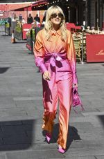 ASHLEY ROBERTS Leaves Heart FM Breakfast Show in London 06/13/2022