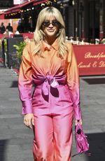 ASHLEY ROBERTS Leaves Heart FM Breakfast Show in London 06/13/2022