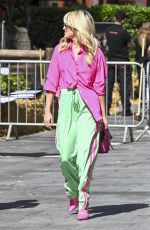ASHLEY ROBERTS Leaves Heart FM Breakfast Show in London 06/20/2022
