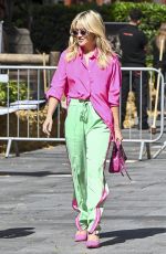 ASHLEY ROBERTS Leaves Heart FM Breakfast Show in London 06/20/2022