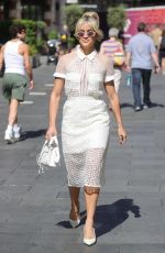 ASHLEY ROBERTS Leaves Heart Radio in London 06/15/2022