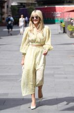 ASHLEY ROIBERTS Leaves Global Radio at Leicester Square in London 06/10/2022