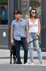 AUBREY PAIGE and Ryan Seacrest Out in New York 06/06/2022