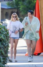 AVA PHILLIPPE Out for Lunch with Friend at Coral Tree Cafe in Brentwood 06/17/2022