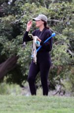 BECCA KUFRIN and Thomas Jacobs Out with Their Dogs in Los Angeles 05/30/2022