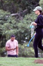BECCA KUFRIN and Thomas Jacobs Out with Their Dogs in Los Angeles 05/30/2022