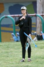 BECCA KUFRIN and Thomas Jacobs Out with Their Dogs in Los Angeles 05/30/2022