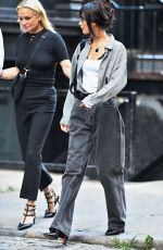BELLA and YOLANDA HADID Out in New York 06/17/2022