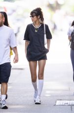 BELLA HADID and Marc Kalman Out in New York 06/04/2022