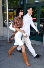 BELLA HADID and Marc Kalman Out in New York 06/28/2022