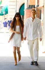 BELLA HADID and Marc Kalman Out in New York 06/28/2022