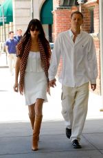 BELLA HADID and Marc Kalman Out in New York 06/28/2022