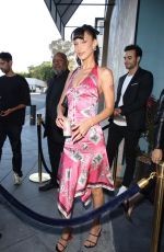 BELLA HADID Arrives at Fleur Room for Her Kin Mocktail Launch Party in West Hollywood 06/24/2022