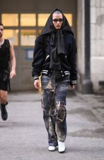 BELLA HADID leaves Marc Jacobs Show in New York 06/27/2022