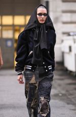 BELLA HADID leaves Marc Jacobs Show in New York 06/27/2022
