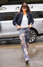 BELLA HADID Out and About in New York 06/27/2022